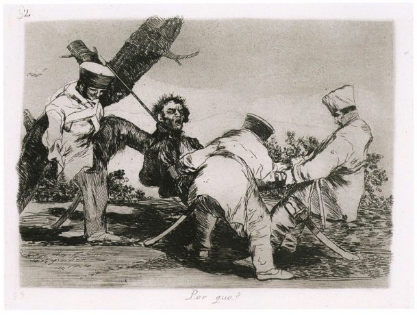 Francisco Goya, Por que, Desastres de la guerra