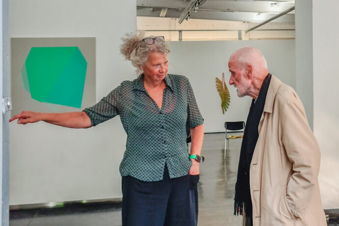 Hängung "Wege von Farbe" - Elisabeth Ehrhorn und Raimer Jochims