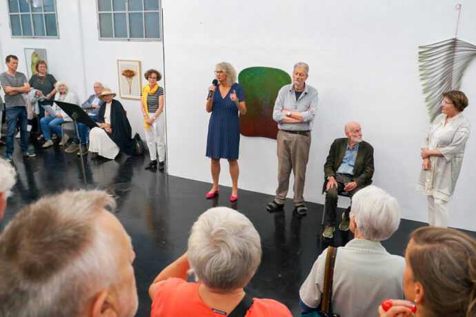 "Wege von Farbe" - Dr. Susannah Cremer-Bermbach, Elisabeth Ehrhorn, Michael Kolod, Raimer Jochims und Sabine Funke