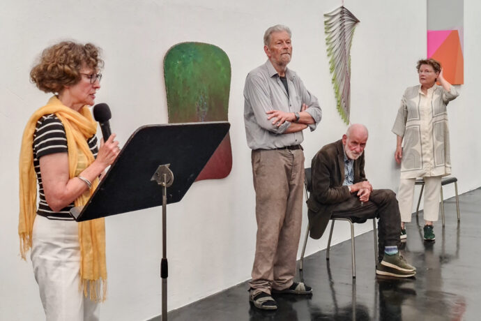 "Wege von Farbe" - Dr. Susannah Cremer-Bermbach, Michael Kolod, Raimer Jochims und Sabine Funke