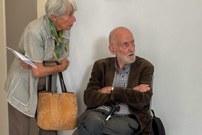 Raimer Jochims Ausstellung "Steine" 2026 am Kirchberg in Maintal Hochstadt